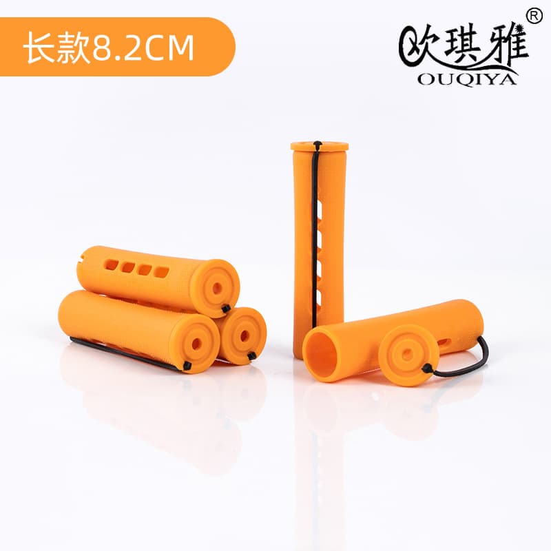 Multi-size American cold perm rod, curling iron, perm tool, plastic roll, covered hair roll 2.2*8.2cm