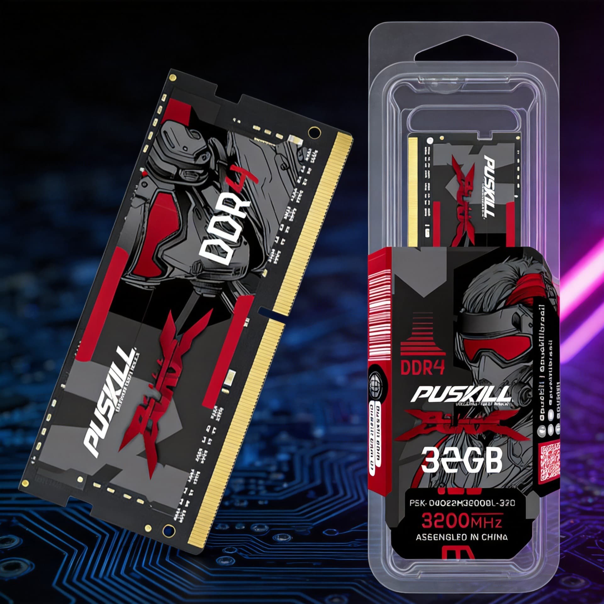 Puji DDR4 notebook memory module 8G16G32G 2666/3200MHz factory spot wholesale