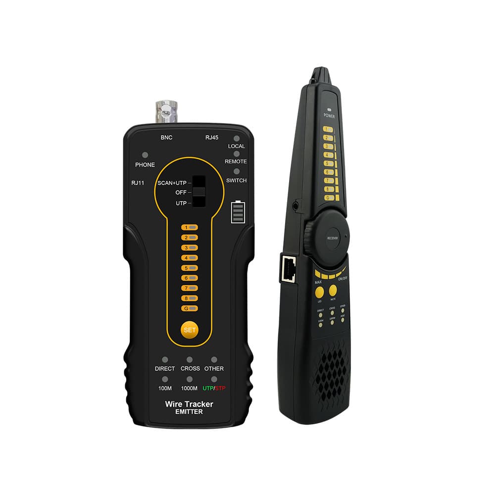 Wangluotong CT-66 Wire Tracker Anti-Interference Noiseless Live Wire Tracing 60V Withstand Voltage Burn-Proof Network Cable Tester
