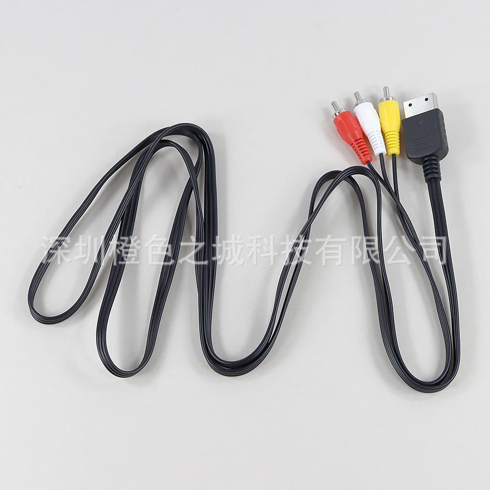 Compatible with Sega Console AV Cable DC 1.8m AV Cable SEGA AV Cable Video Cable Dreamcast AV Cable