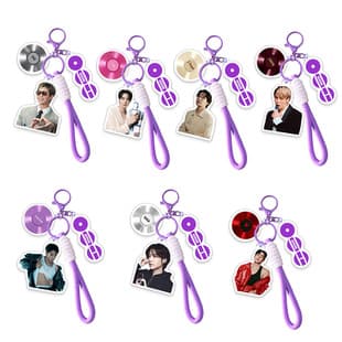 BTS "ARIRANG" CD Acrylic Keychain, Vinyl Record, Jungkook Merch