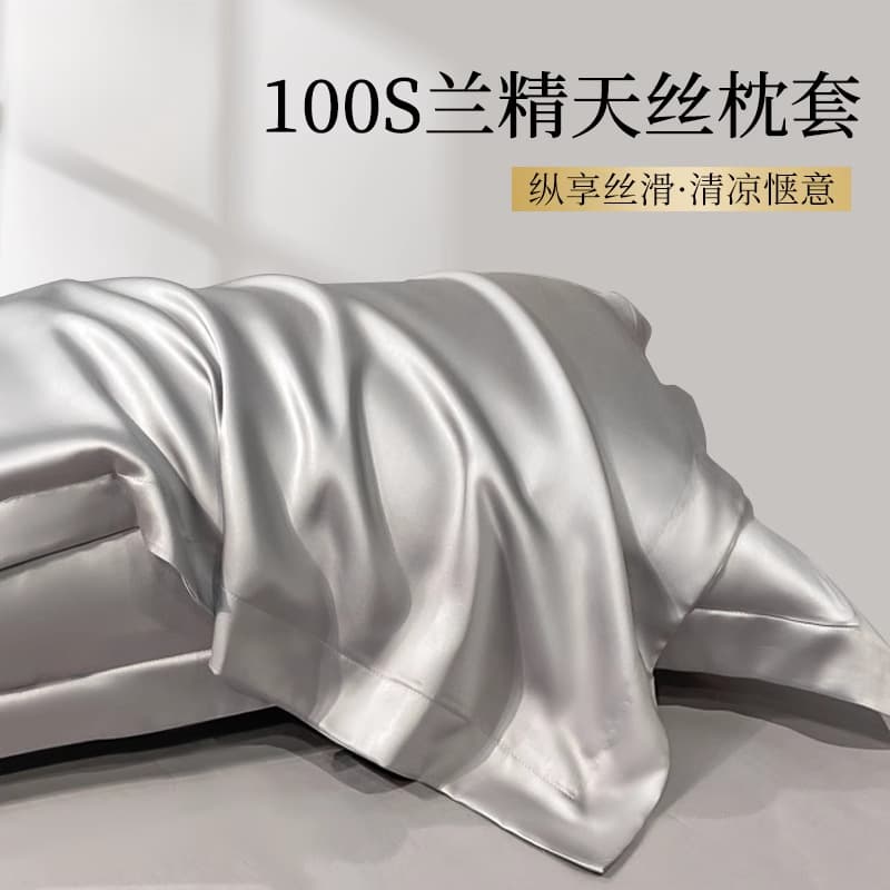 Tencel Summer Pillowcases Silk Pillowcases Pair of Ice Silk Pillowcases 48cmx74cm2024 New Style 2