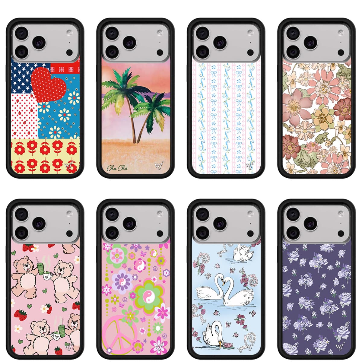 WildFlow Tai Chi Flower Sea Phone Case for iPhone 17 Apple 16 Pro Max / 15 PLUS Protective Cover
