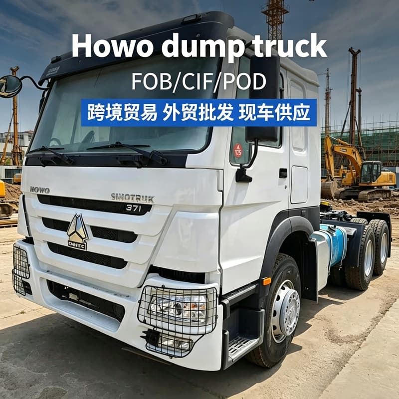 Factory supply HOWO Sinotruk 6X4 tractor head semi-trailer tractor heavy truck trailer