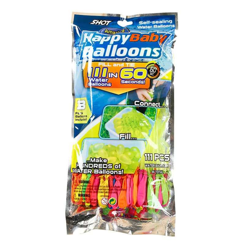 Water Balloons for Kids, Quick Fill Small Balloons for Water Fights, Water Bomb Balloons