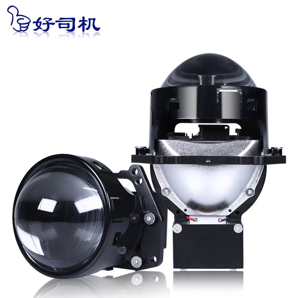 New 140W High-Power Dual-Beam Lens Auto LED Headlight 3-Inch Dual-Beam Lens Dual-Cup Laser Lens