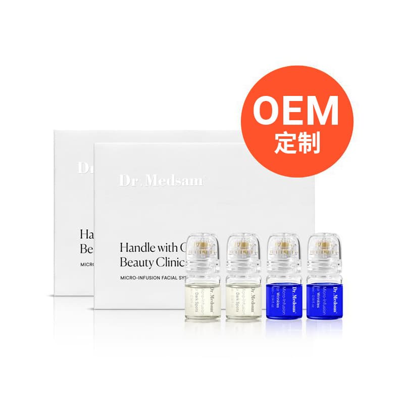 GHK-CU Blue Copper Peptide Microneedle Essence Cross-Border Best Seller Epidermal Factor Firming Anti-Wrinkle Dark Spot Removal Microneedle
