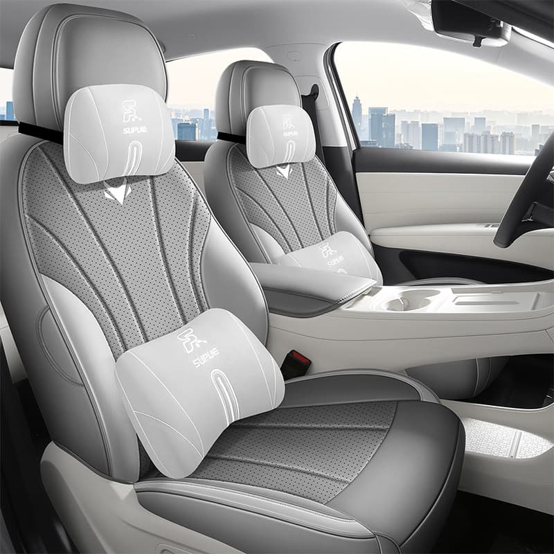 Cross-border Export Special Kaiyi Shiyue Max Nappa Leather Wear-resistant Car Seat Covers Full-wrap Custom Seat Covers