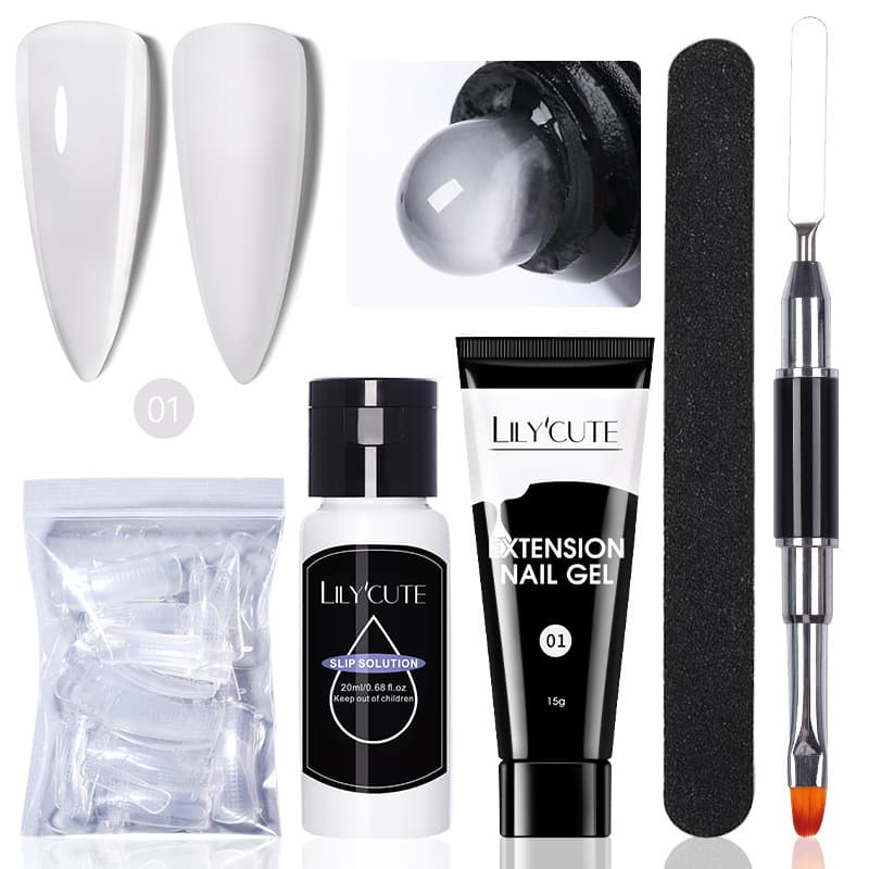 Nail Art Crystal Sequin Extension Glue Tool Set Quickly Extension Crystal Model Gel UV Phototherapy Glue Cross-border