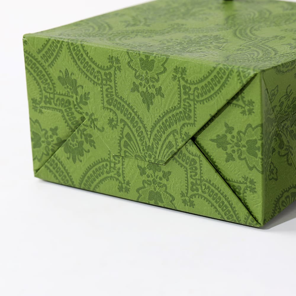 In Stock Wholesale Jewelry Box Packaging Bag Thickened Handheld Jewelry Box Bag Vintage Pattern Gift Box Packaging Bag