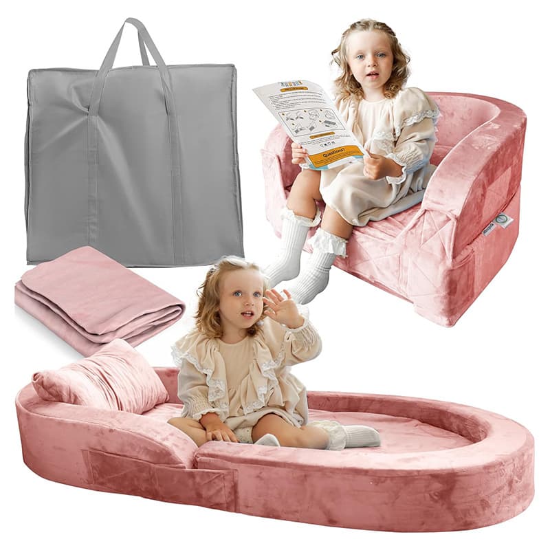 Custom Amazon Kids Folding Mattress Storage Foldable Outdoor Travel Children Mattress Portable Mattress Memory Foam
