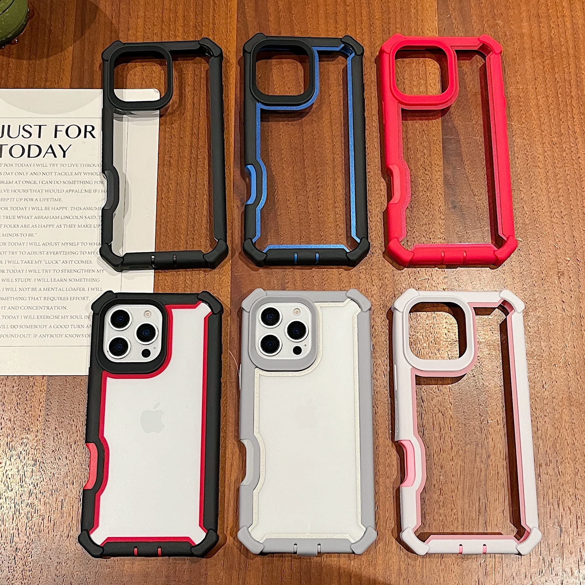 Compatible with iPhone 17/16/15 PRO/MAX 2-in-1 Rugged Space Case, Shockproof Phone Case for Apple 11P, 14