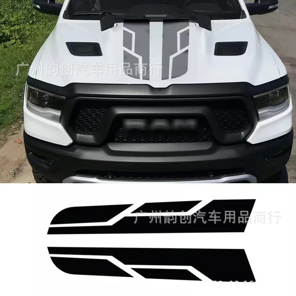 Racing Car Engine Hood Stripe Decal Sticker Vinyl Strips Feature ChevroleCamaro20 Customizable Body Decals Easy Apply