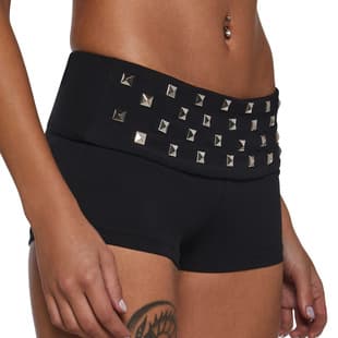Amazon Gothic Y2K Punk Dark Rivet Sexy Women's Clothing Ins Style Personality Fashion Ultra Shorts Wholesale