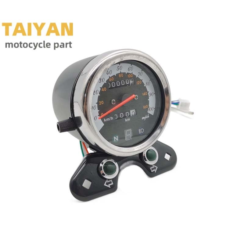 Motorcycle Modified Instrument Cluster Storm Prince GN125 CG125 Retro Gear Indicator Tachometer Odometer