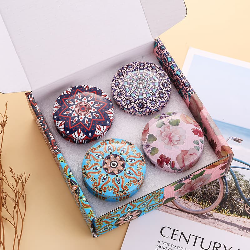 Cross-border creative aromatherapy candle DIY candle birthday gift handmade gift dried flower candle long-lasting fragrance wholesale