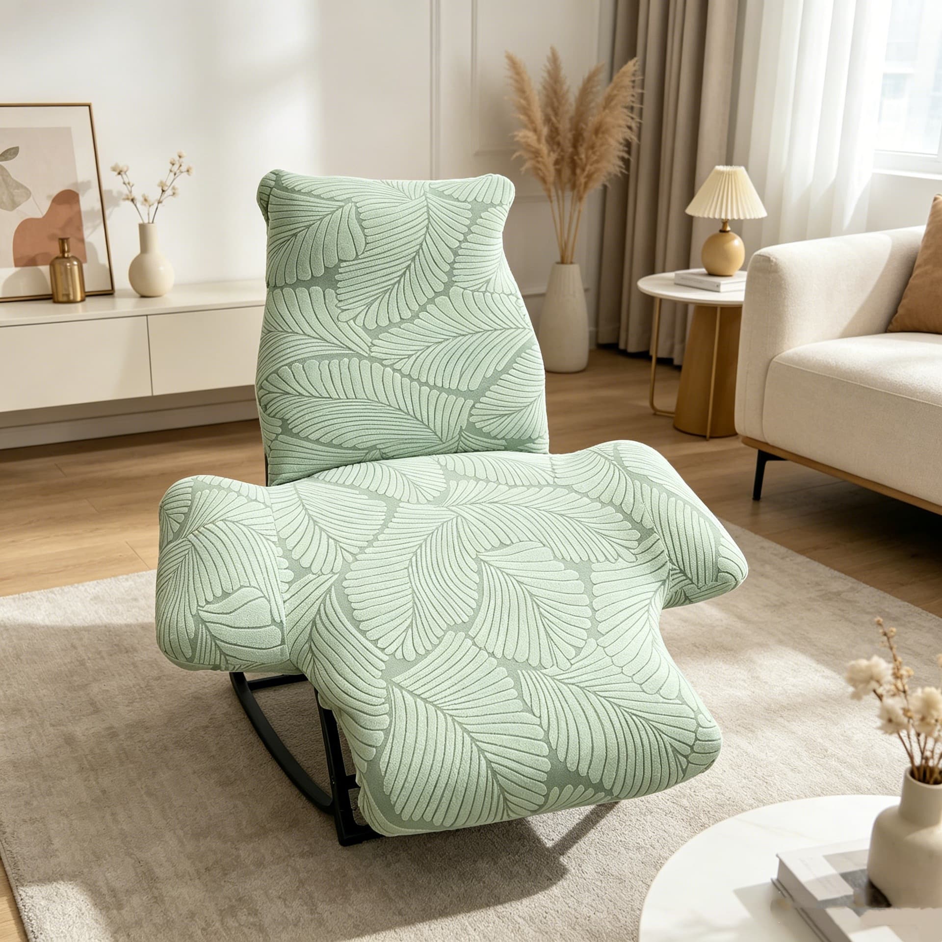 New elastic all-inclusive lunch break folding chair cover office recliner leisure chair cover lazy sofa chair cover machine washable