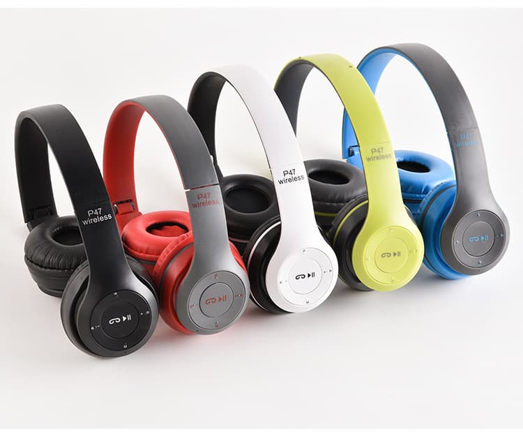 P47 Over-Ear Headphones P47M Y47 YO8 STN-28 Foldable P9 Pro Max Wireless Bluetooth Headset