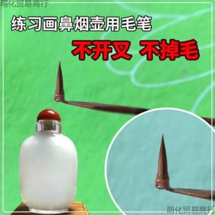 Inside-painted empty bottle snuff bottle brush blank hook pen brush inside painting tools
