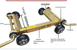 Heavy Duty Pickup Truck Wheel Lift Tow Truck with Wheel Dolly for Vehicle Recovery