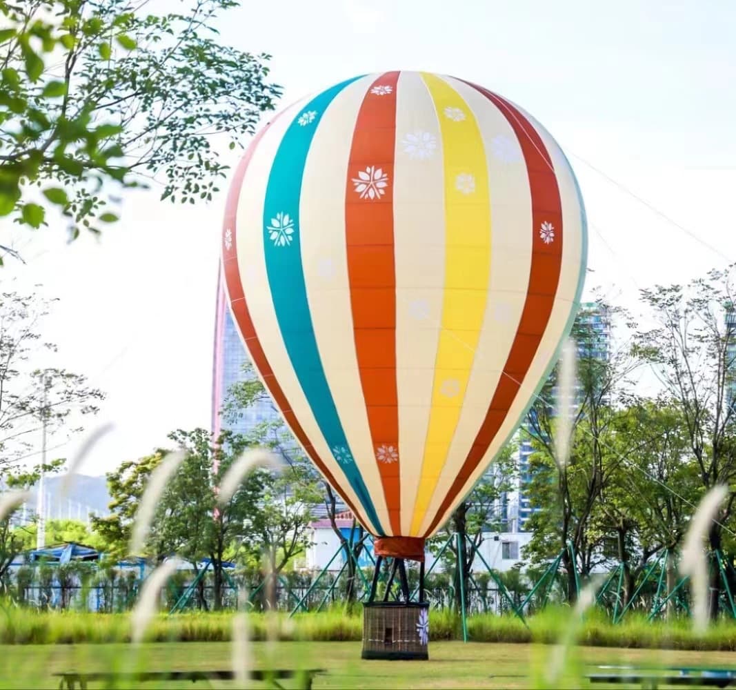 Hot air balloon factory direct sale, static display for tourism check-in, advertising, festival celebrations, and event warm-up, perfect for tourism check-in and ambiance.