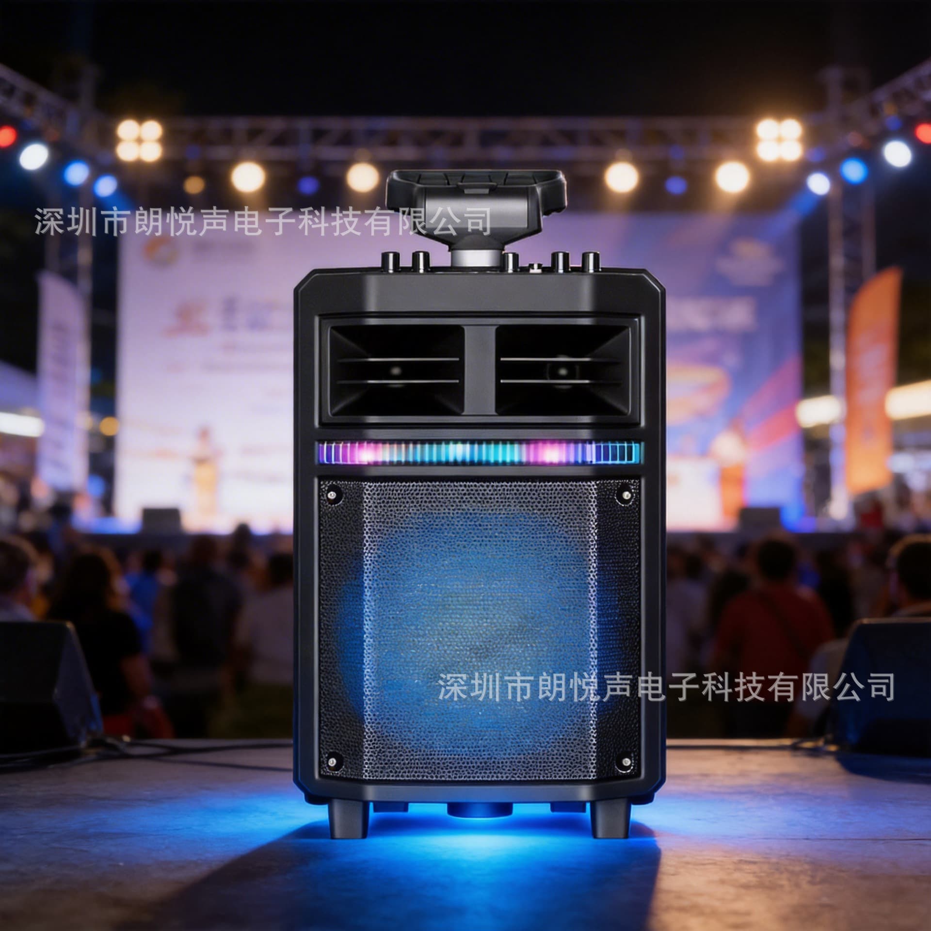 Outdoor Portable DJ Party Trolley Bluetooth Speaker Wireless Multifunctional Karaoke Performance Audio System
