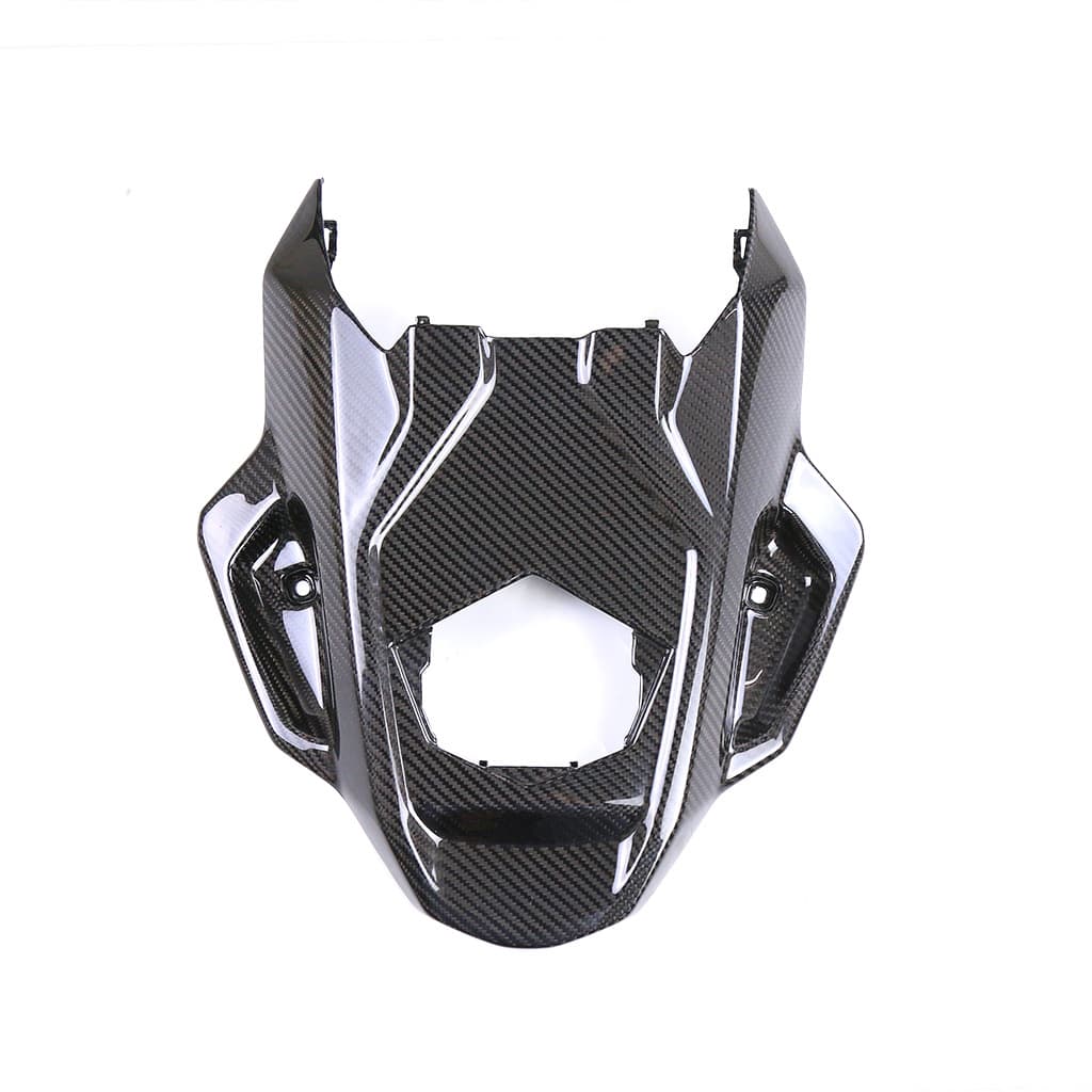 Carbon fiber tail seat center panel tail wing for BMW S1000RR motorcycle body modification accessories