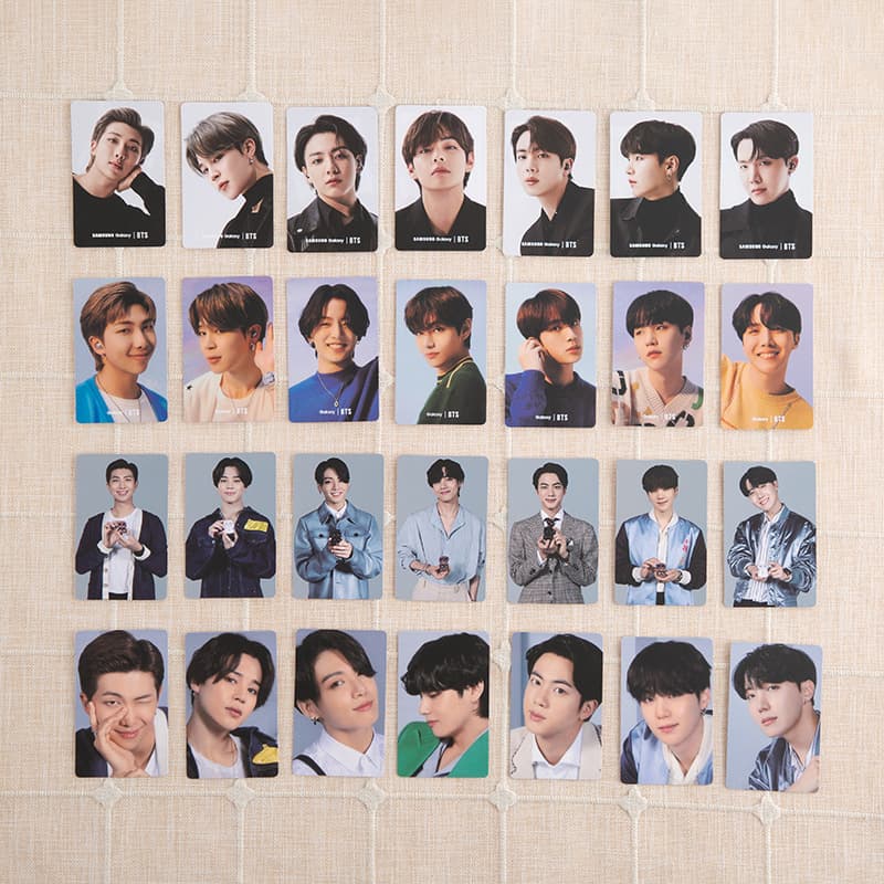 BTS SM Collaboration Phone & Earphone Photocard, 2nd Generation Photocard, Official Style