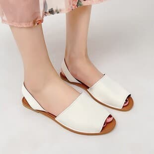 Export Plus Size Women's Shoes Amazon Wish Hot Selling Spring Summer European American Southeast Asia Popular Flat Plus Size Sandals
