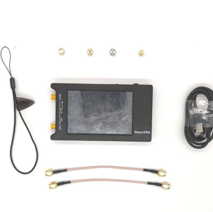 NanoVNA —H4 4-inch Portable Vector Network Analyzer Antenna Analyzer Shortwave