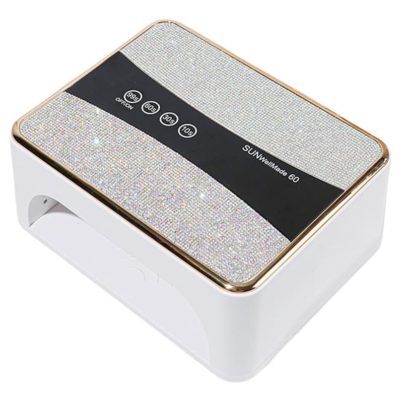 Electric storage nail lamp UV nail lamp quick-drying 168W high-power phototherapy lamp wireless charging nail baking lamp cross-border