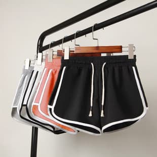 New Style Sporty Three-Quarter Yoga Shorts, Slimming, Loose Fit, Cross-Border Casual Home Shorts for Women, Hot Pants for Students and Teens