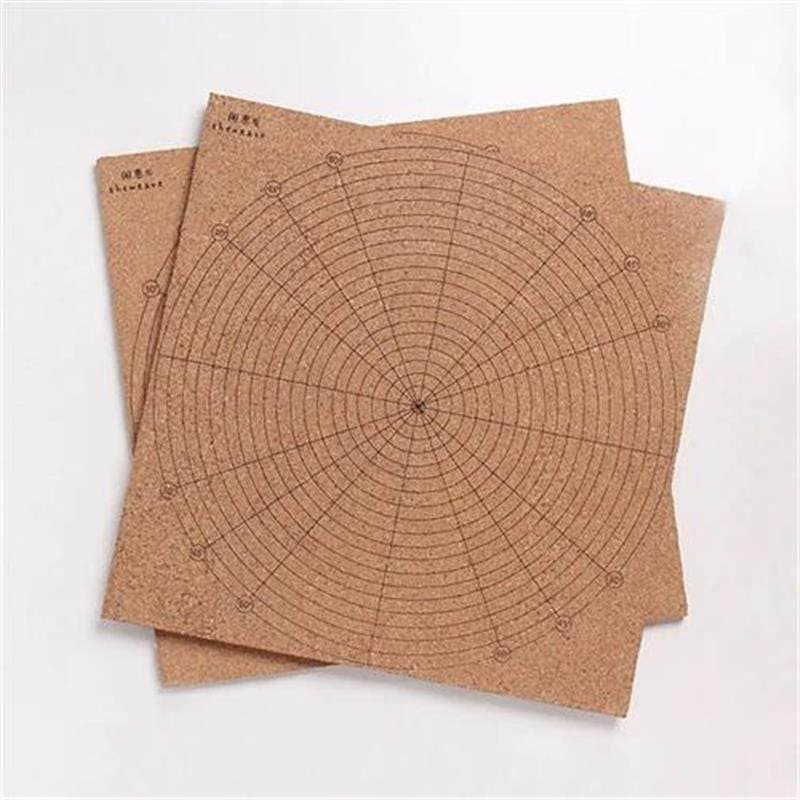 Xianhui home macrame braided square soft pad board DIY bracelet braiding fixing tool square cork board