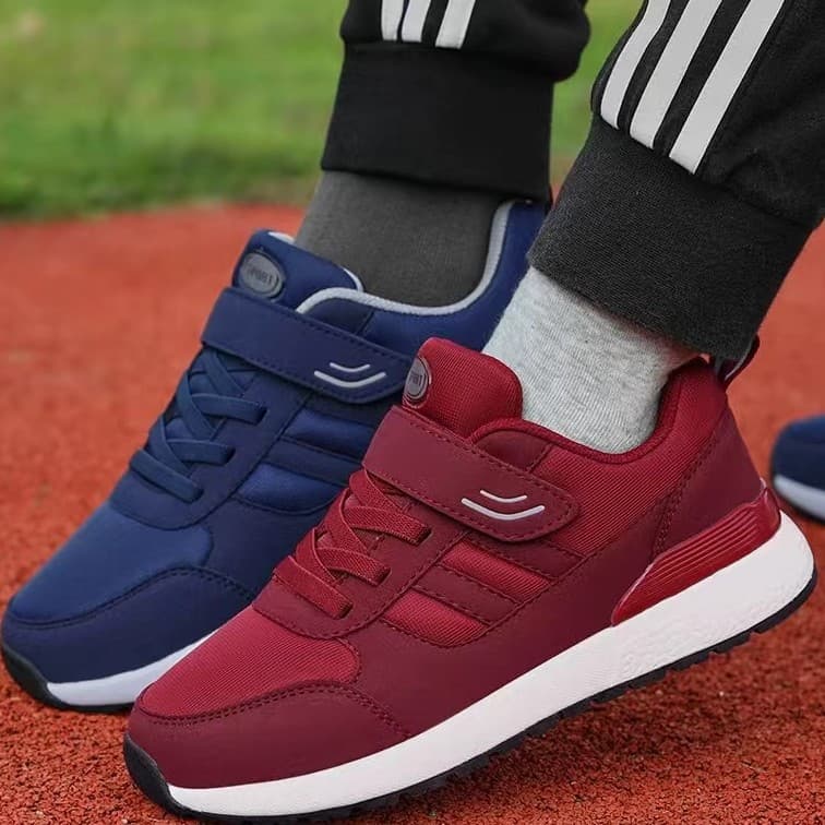 Women's Shoes 2025 Winter New Style Middle-aged and Elderly Sports Shoes Soft Sole Casual Couple Style Dad Shoes Walking Shoes