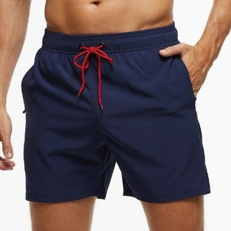 Cross-border New Summer Sports Casual Solid Color Men's Printed Shorts Breathable 3D Print Four-Way Stretch No