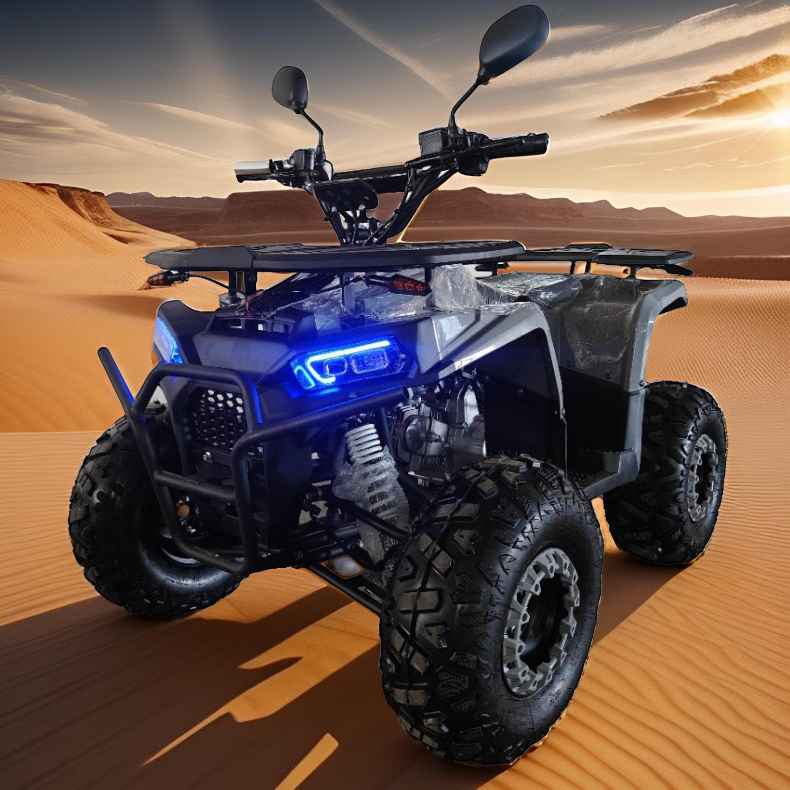 ATV Beach Buggy 125cc Gasoline Model Beach Motorcycle Four-Wheel Off-Road Motorcycle All-Terrain Mountain Off-Road Vehicle