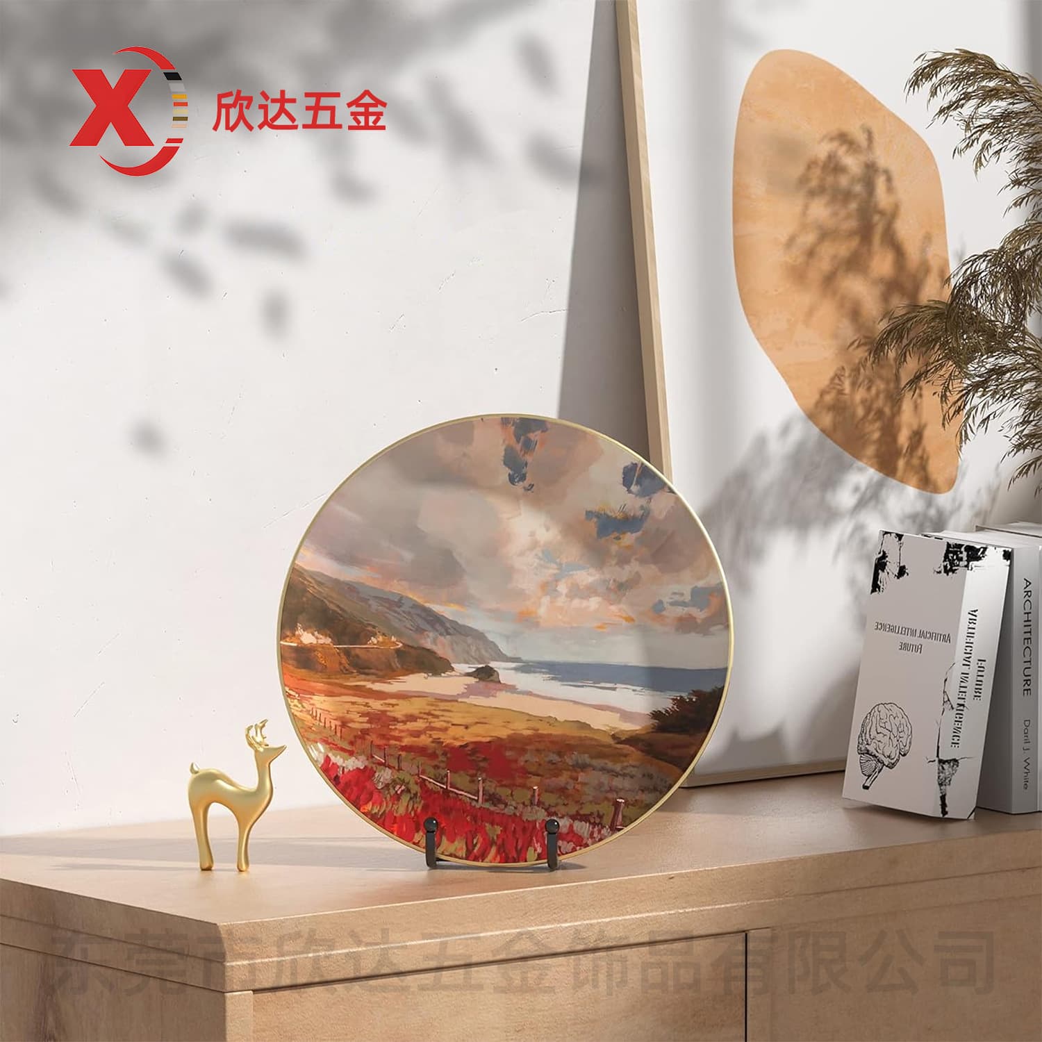 N-Shape Iron Photo Frame Stand, Minimalist Metal Stand for Phone and Tablet, Decorative Display Rack
