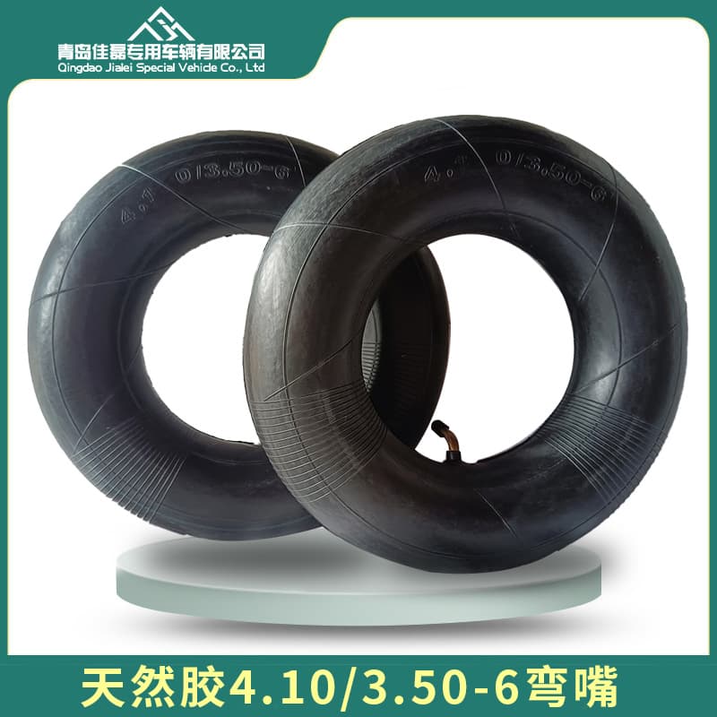 410/350-6 inner tubes for tool carts, hand trucks, micro tiller tires, pneumatic 4.10/3.50-6 bent valve inner tubes