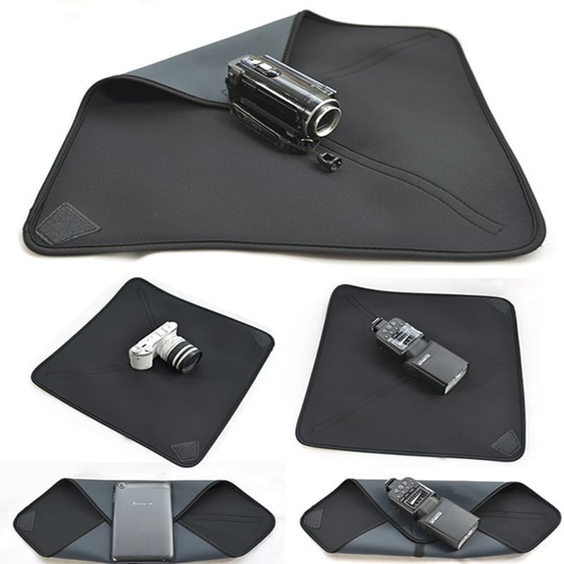 Cross-border stock in stock DSLR camera folding cloth lens crepe cloth photography camera protective cloth