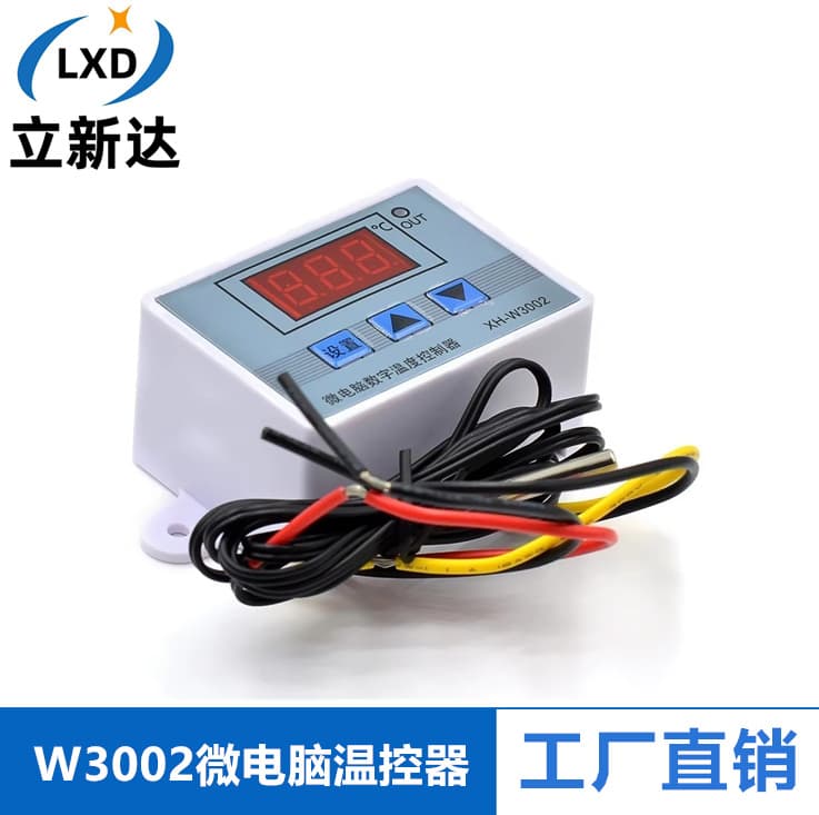 XH-W3002 Microcomputer Digital Thermostat Temperature Control Switch with 0.1 Precision Digital Display