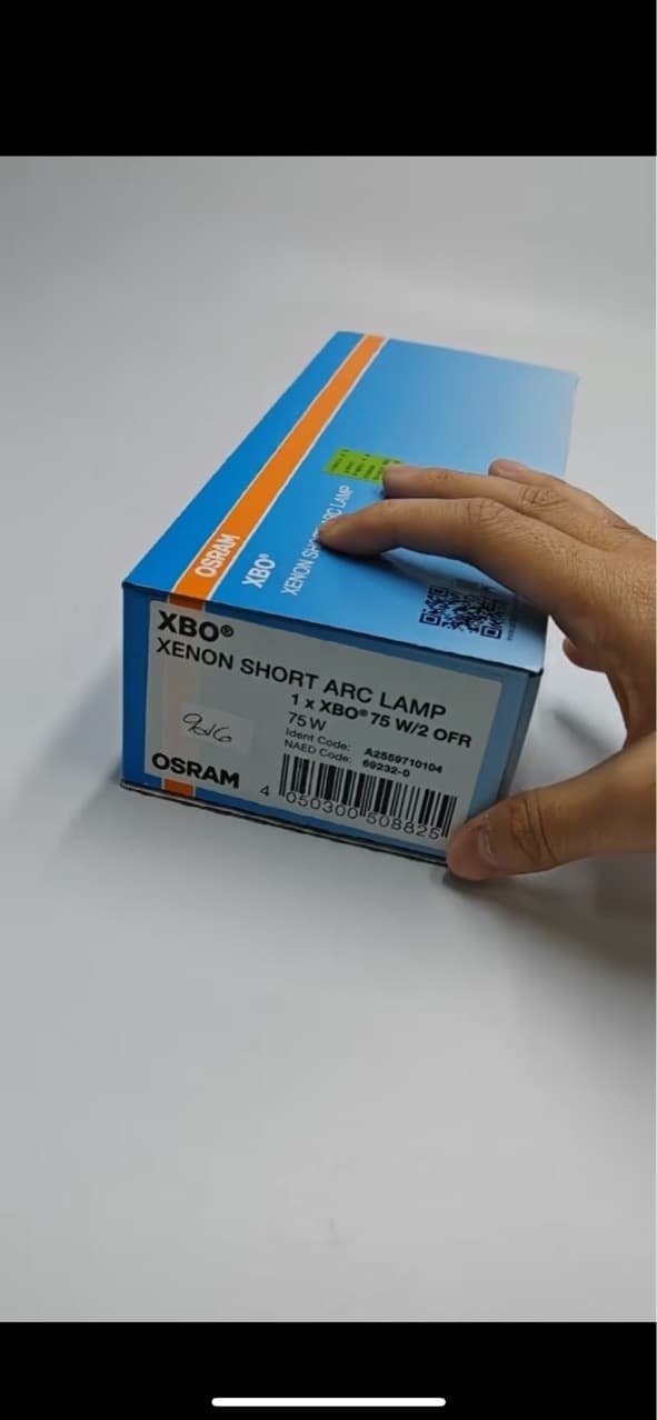 OSRAM (OSRAM) HBO Short Arc Mercury Lamp Fluorescence Microscope Bulb Hospital Instrument Bulb High Pressure Mercury Lamp
