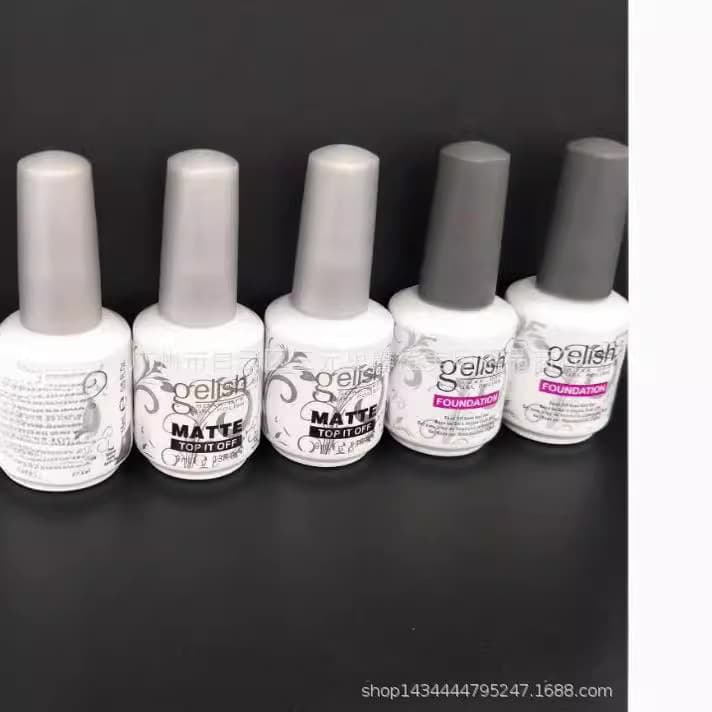 Manicure gelish Barbie glue removable base glue no-wash sealant frosted sealant balance liquid