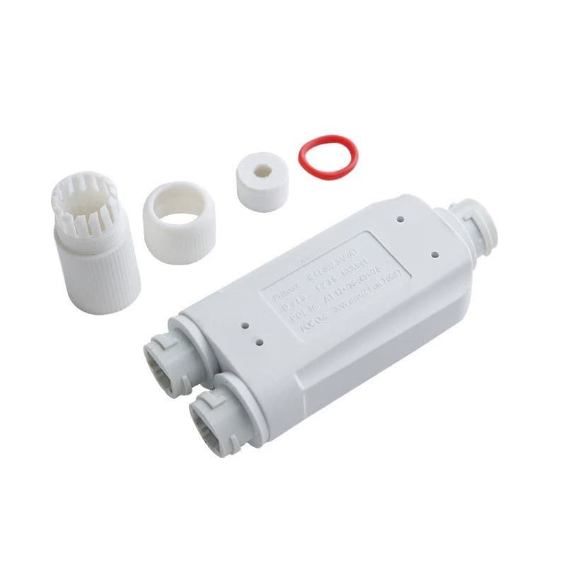 Waterproof 100Mbps 1-to-2 Standard POE Splitter, 1-in-2 POE Distribution Repeater, Cascade Hub
