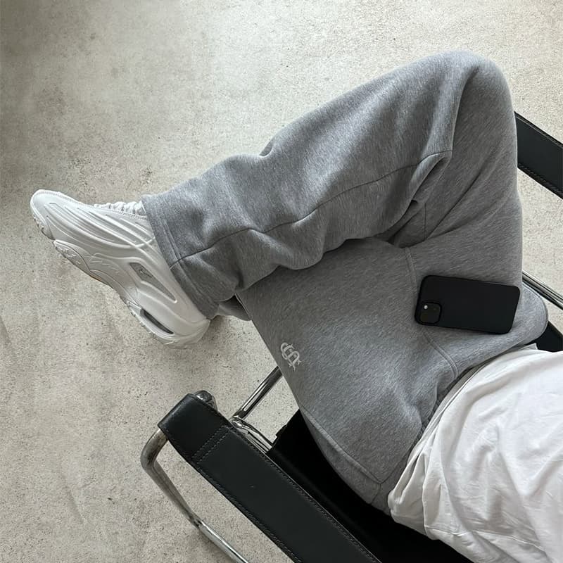 European and American Wholesale Cross-border Elastic Drawstring Zipper Sweatpants Solid Color Casual Pants High Street Hip-hop Rap Street Y2K