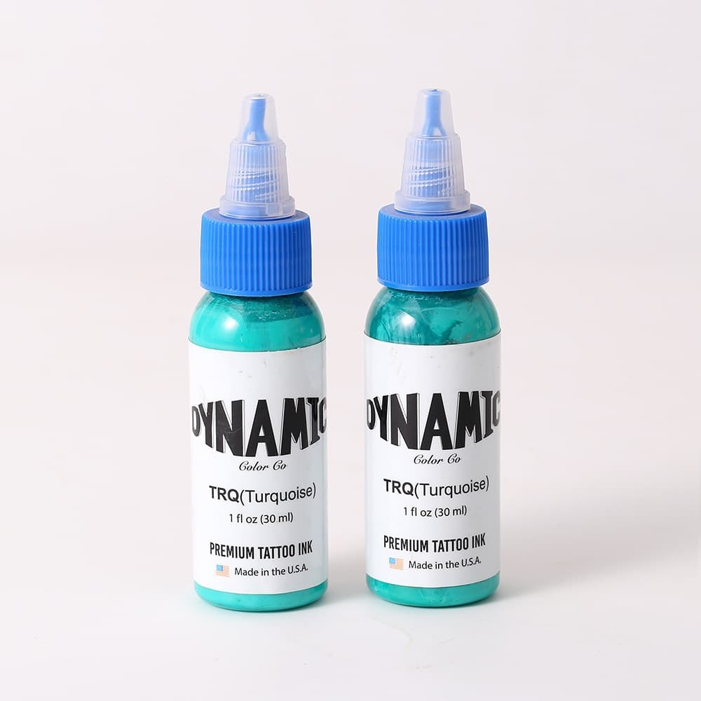 Cross-border Dynamic Tattoo Pigment 30ml Turquoise Color Imported Tattoo Ink Professional Tattoo Pigment Wholesale