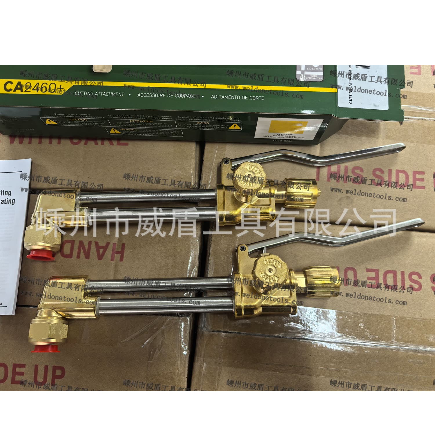 VICTOR CA2460+ American style cutting torch head.