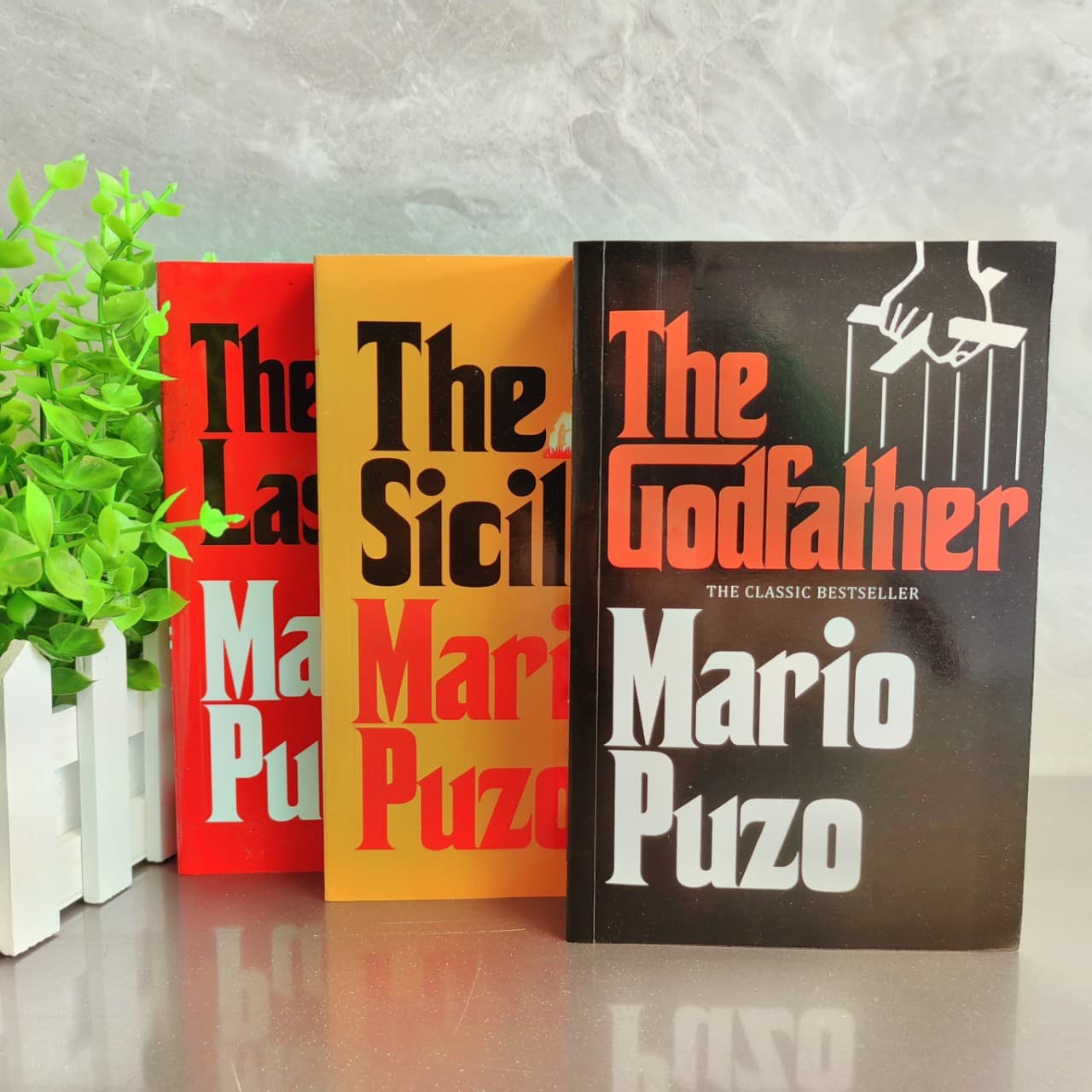 The Godfather Trilogy Complete Set of Three Books by Mario Puzo