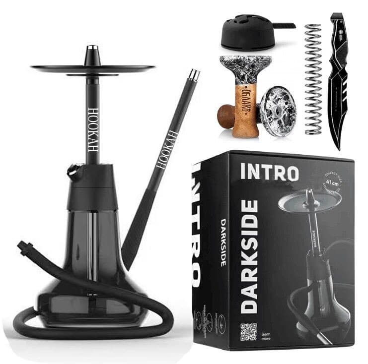 Russian Portable Hookah with Gift Box, Large Smoke Hookah, Bar Smoking Accessories, Cross-border Stock Wholesale