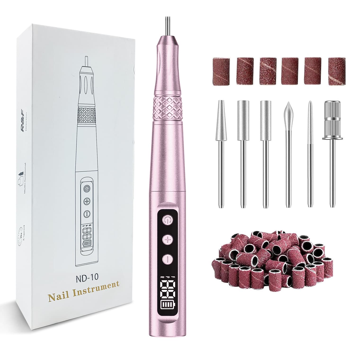 Cross-border Professional Nail Drill Electric Nail File Grinder Manicure Grinding Pen Nail Art Grinding Machine