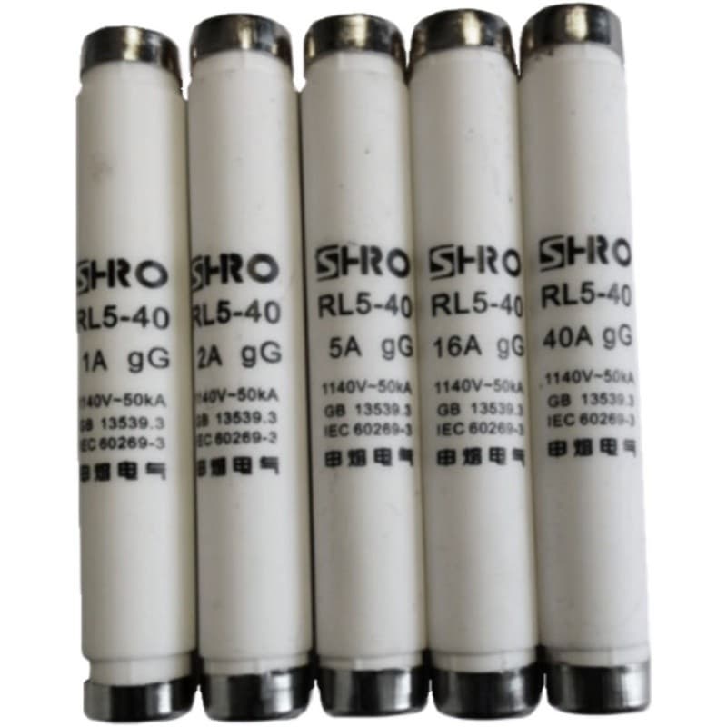 Shenrong RL5-40 Spiral Fuse 1140V 1A 2A 3A 5A 6A 10A 16A 20A